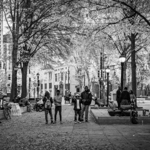 Boys on Broad St Boardwalk